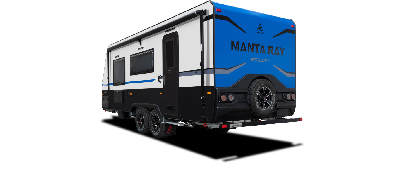 Manta Ray 19 Ft Escape Rear 3/4